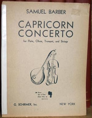 Capricorn Concerto for Flute, Oboe, Trumpet, and Strings, Op. 21.