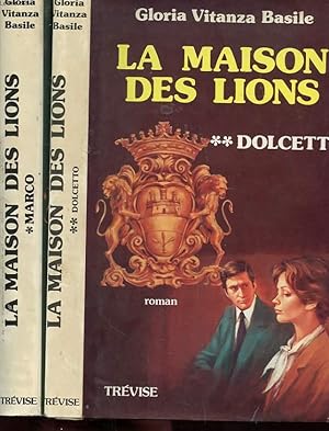 Seller image for LA MAISON DES LIONS - TOME 1 - MARCO ET TOME 2 - DOLCETTO for sale by Le-Livre