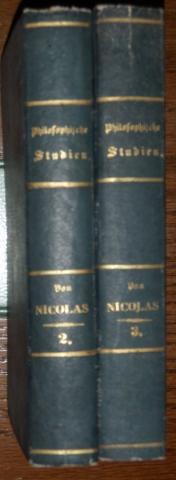 Bild des Verkufers fr Philosophische Studien ber das Christentum. Band 2 und Band 3. Aus dem Franzsischen von Silvester Hester. zum Verkauf von Antiquariat Johann Forster