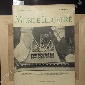 Bild des Verkufers fr Le Monde Illustr N 4103 : L'insurrection espagnole et la paix europenne (J. HERICOURT) - Louis Bleriot (Louis SPENCER) - Mrs Perkins  Paris - La chapelle de Saint-Hubert sera-t-elle transporte en Amrique ? (Romain ROUSSEL) - Il ne s'est rien pass dans la nuit du 4 aot (H. COSSIRA) - Le Duel. De quelques rencontres clbres. De quelques duels tranges (A. DESMORILLON) - Trois Commandeurs - Petite de l'Ecole. Histoire de St.-Cyr (Genevive BARDOT) - Raoul Dufy - Les Jeux Olympiques (Bruno-Ch. PELISSIER) - Les sports - . zum Verkauf von Librairie-Bouquinerie Le Pre Pnard