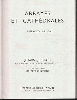 Imagen del vendedor de Abbayes et cathdrales a la venta por L'ivre d'Histoires