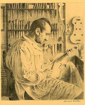 Seller image for Il liutaio Giacomo Bisiach (c. 1934). for sale by Studio Bibliografico Adige