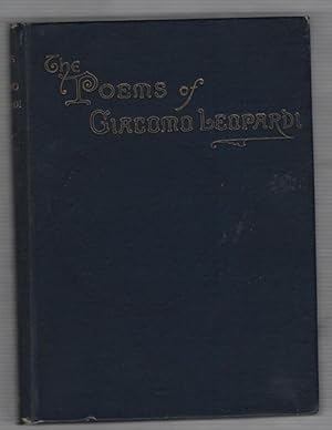 Bild des Verkufers fr The Poems of Giacomo Leopardi zum Verkauf von Recycled Books & Music