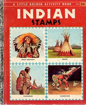 Seller image for Indian Stamps A Little Golden Book for sale by Book Booth
