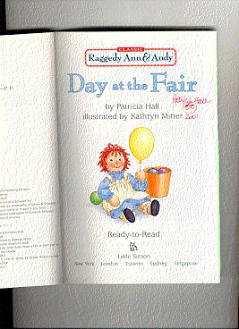 DAY AT THE FAIR (Classic Raggedy Ann and Andy Ser.)