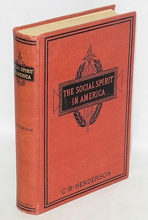 Seller image for The social spirit in America for sale by Bolerium Books Inc.