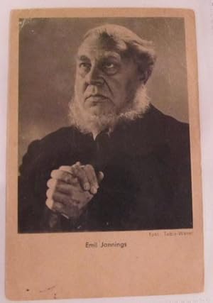Seller image for Ansichtskarte Emil Jannings for sale by ANTIQUARIAT H. EPPLER