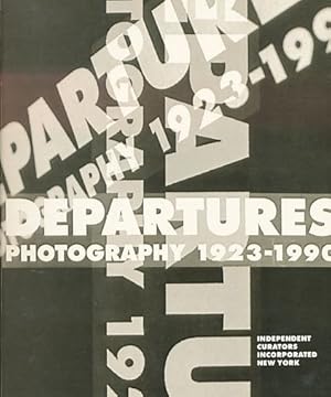 Bild des Verkufers fr Departures. Photography 1923-1990. Essay by Andy Grundberg. zum Verkauf von Fundus-Online GbR Borkert Schwarz Zerfa