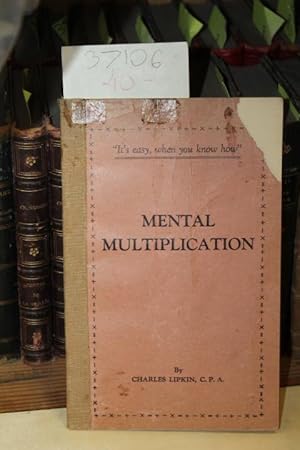 Immagine del venditore per Mental multiplication venduto da Princeton Antiques Bookshop