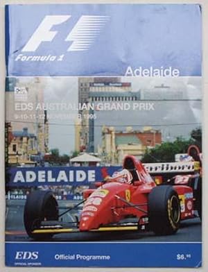 Seller image for EDS 1995 Australian Formula One Grand Prix. for sale by Lost and Found Books