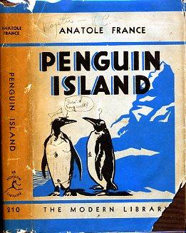 Seller image for PENGUIN ISLAND: ML# 210.1, BALLOON CLOTH, FIRST MODERN LIBRARY EDITION, 1933. for sale by Shepardson Bookstall