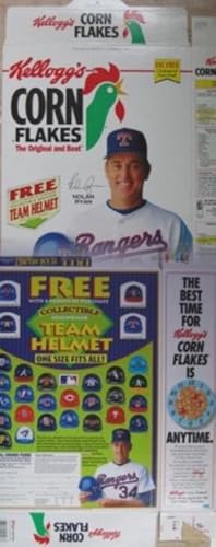 Nolan Ryan - Cereal Box - Kellogg's Corn Flakes