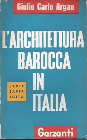 L'Architettura Barocca in Italia / Baroque Architecture in Italy