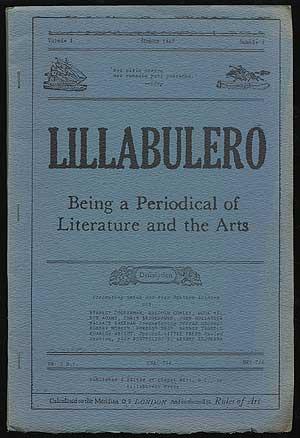 Bild des Verkufers fr Lillabulero - Volume 1, Number 3, Summer 1967 zum Verkauf von Between the Covers-Rare Books, Inc. ABAA