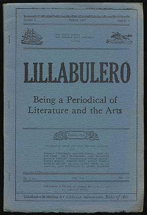 Seller image for Lillabulero - Volume 1, Number 3, Summer 1967 for sale by Between the Covers-Rare Books, Inc. ABAA