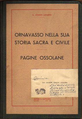 Ornavasso Nella Sua Storia Sacra E Civile. Pagine Ossolane