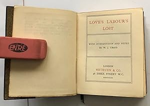 Image du vendeur pour Love's Labour's Lost FULL BLUE LEATHER MINIATURE BOOK mis en vente par Deightons