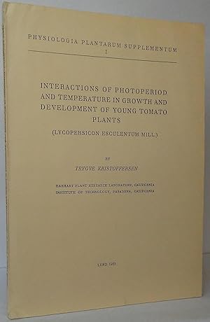 Interactions of Photoperiod and Temperature in Growth and Development of Young Tomato Plants (Lyc...