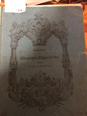 Seller image for LES BIBLIOTHEQUES DEMADRID ET DE L'ESCURIAL. NOTICES ET EXTRAITS des manuscrits QUI CONCERNENT L'HISTOIRE DE BELGIQUE for sale by Antiquariaat Anton W. van Bekhoven