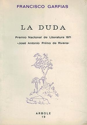 Image du vendeur pour LA DUDA mis en vente par Librera Torren de Rueda