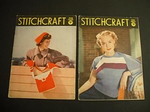 Stitchcraft Magazine: 2 Issues (Feb 1950 & Feb 1951)