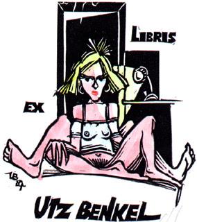 Bild des Verkufers fr Ex Libris Utz Benkel. zum Verkauf von Antiquariat Ars Amandi