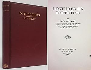 LECTURES ON DIETETICS (1914)