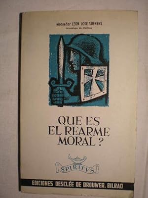 Qué es el rearme moral?