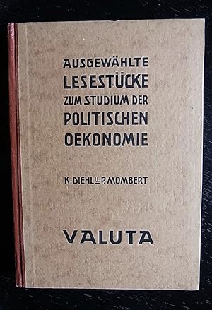 Bd. 18/19: Valuta.