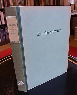 Deutsche Literatur. Sammlung literarischer Kunst- u. Kulturdenkmäler in Entwicklungsreihen. Reihe...