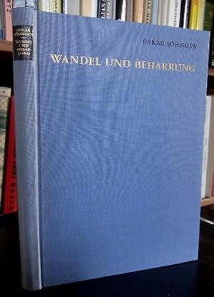 Immagine del venditore per Wandel und Beharrung. Vortrge und Abhandlungen ber Kirchenmusik und Liturgie. venduto da Antiquariat Seidel & Richter