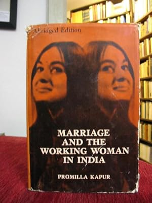 Marriage and the working woman in India.