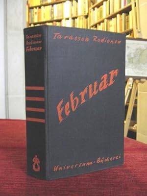 Imagen del vendedor de Februar. Roman. Dt.v. O.Halpern. a la venta por Antiquariat Seidel & Richter