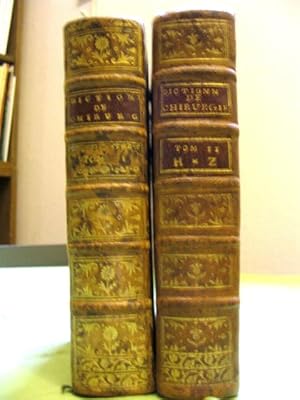 Imagen del vendedor de Dictionare de Chirurgie. Par Mrs. le V***, de la M***. a la venta por Antiquariat Seidel & Richter