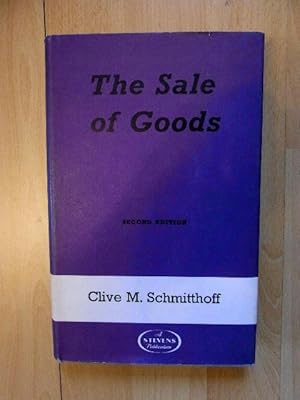 The sale of goods. Including the Hire- Purchase Act 1965 and other enactments.