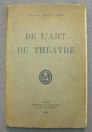 De l'Art du Theatre.