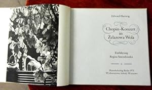 Chopin-Konzert in Zelazowa Wola. Einführung v. R.Smendzianka.