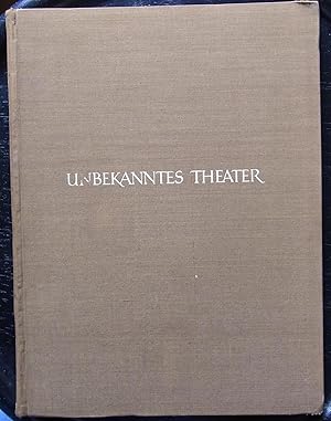 Imagen del vendedor de Unbekanntes Theater. Ein Buch von der Regie. a la venta por Antiquariat Seidel & Richter