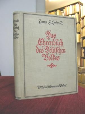 Seller image for Das Ehrenbuch des deutschen Volkes. for sale by Antiquariat Seidel & Richter
