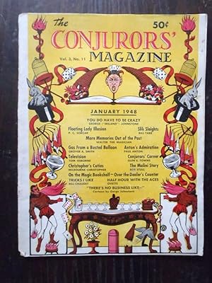 Imagen del vendedor de The Conjurors' Magazine Vol. 3, No. 11, January 1948 a la venta por BRIMSTONES