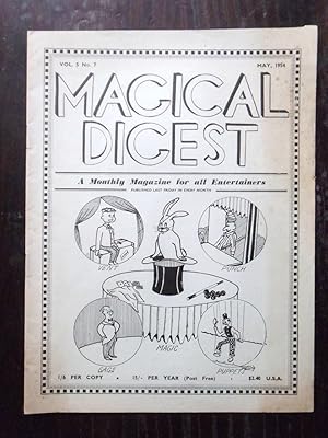 The Magical Digest, a Monthly Magazine for all Entertainers. Volume 5. No. 7. May, 1954