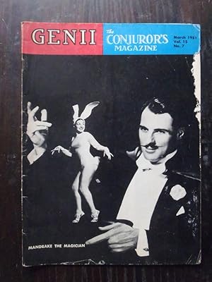 Genii: The Conjurors' Magazine. Volume 15. No. 7. March 1951