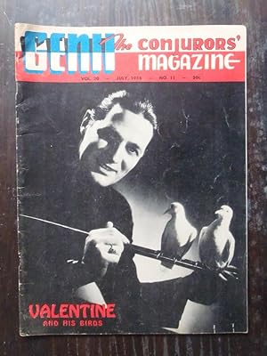 Genii: The Conjurors' Magazine. Volume 20. No. 11. July, 1956