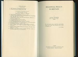 Seller image for Regional Policy in Britain for sale by Little Stour Books PBFA Member