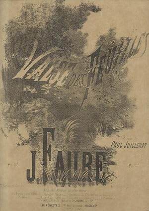 Imagen del vendedor de VALSE DES FEUILLES. Pour Baryton ou Contralte. Spartito per Canto e Pianoforte. Seconda met� del XIX secolo (Pl.n�4293). a la venta por studio bibliografico pera s.a.s.