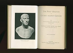 Seller image for The First Oration of Cicero Against Catiline for sale by Little Stour Books PBFA Member