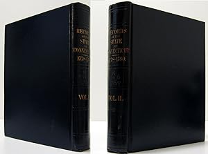 Imagen del vendedor de THE PUBLIC RECORDS OF THE STATE OF CONNECTICUT (1895) From May, 1778 to April, 1780 (Vol. 2) a la venta por Nick Bikoff, IOBA