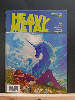 Imagen del vendedor de Heavy Metal Magazine February 1982 a la venta por Tree Frog Fine Books and Graphic Arts