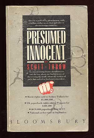 Bild des Verkufers fr Presumed Innocent zum Verkauf von Between the Covers-Rare Books, Inc. ABAA