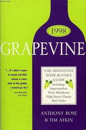 Imagen del vendedor de GRAPEVINE 1998 a la venta por Le-Livre